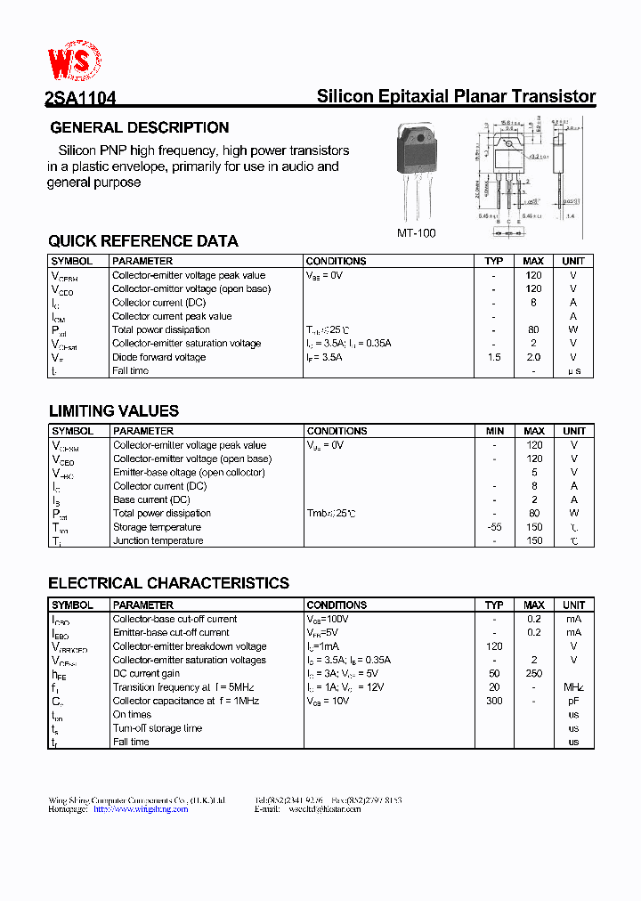 2SA1104_6027.PDF Datasheet