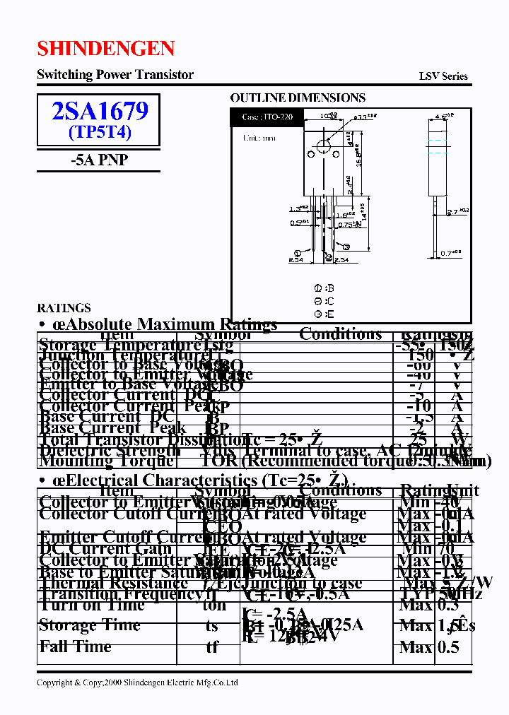 2SA1679_147679.PDF Datasheet