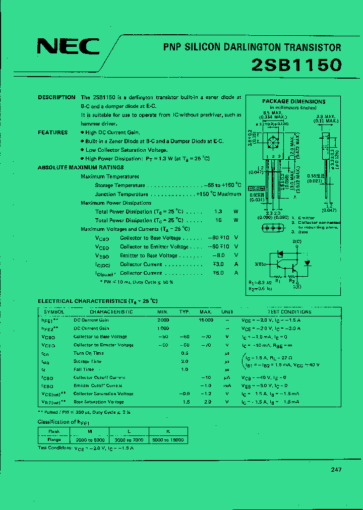 2SB1150_6758.PDF Datasheet