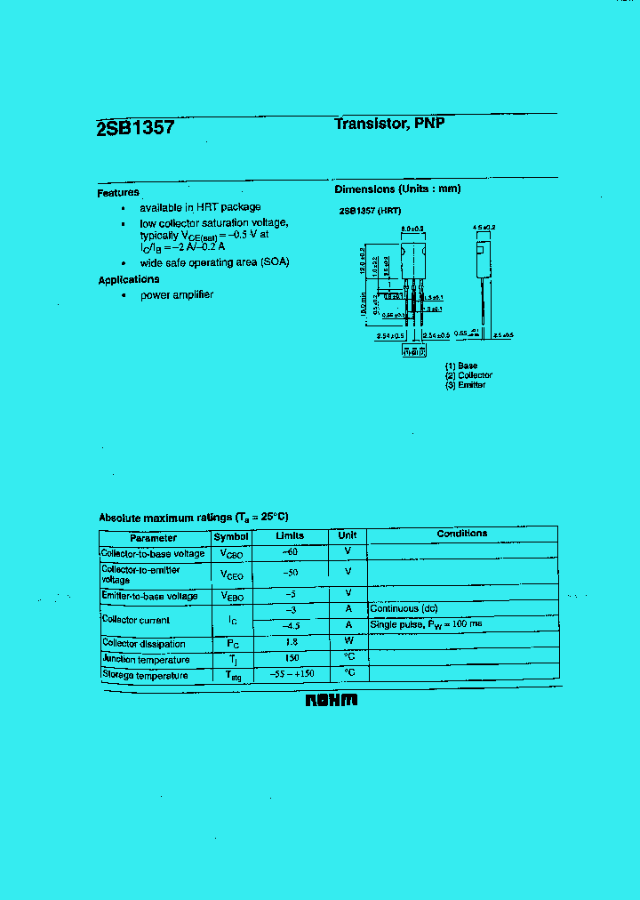 2SB1357_141483.PDF Datasheet