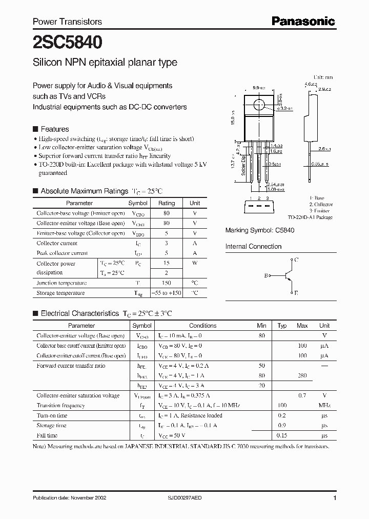 2SC5840_38772.PDF Datasheet