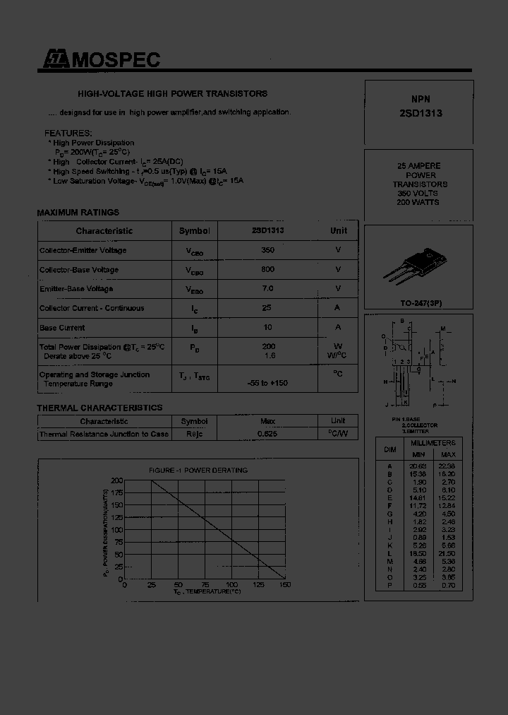 2SD1313_160752.PDF Datasheet