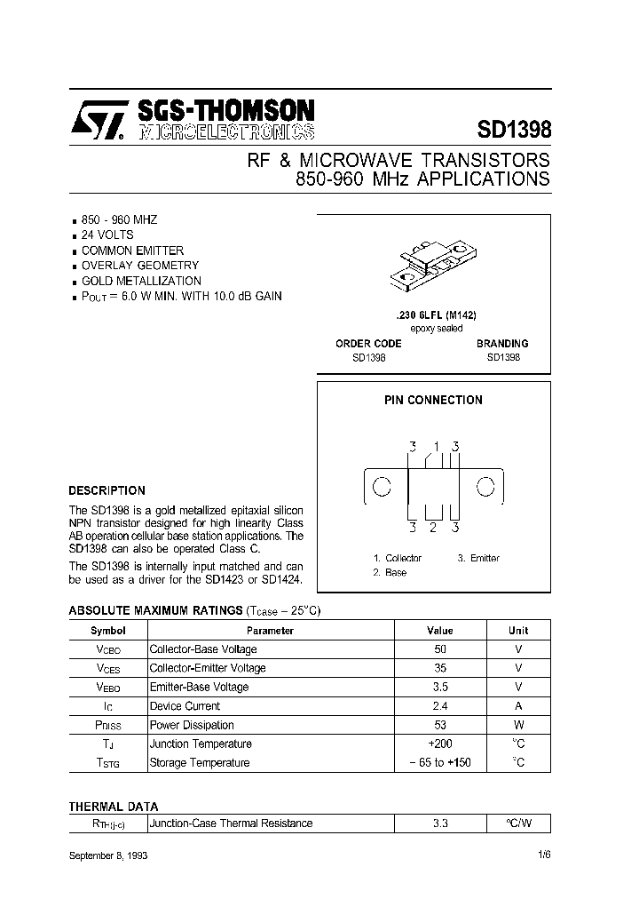 2SD1398_189215.PDF Datasheet