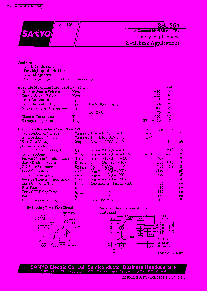 2SJ264_12754.PDF Datasheet