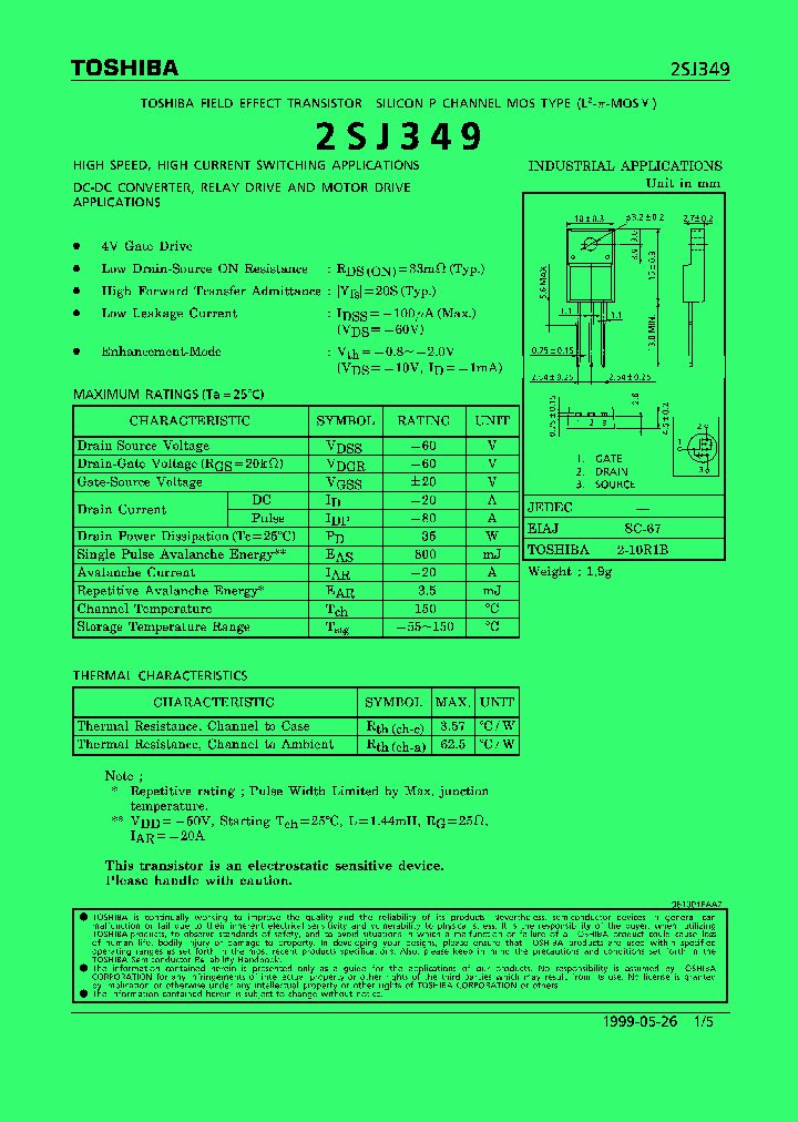 2SJ349_12814.PDF Datasheet