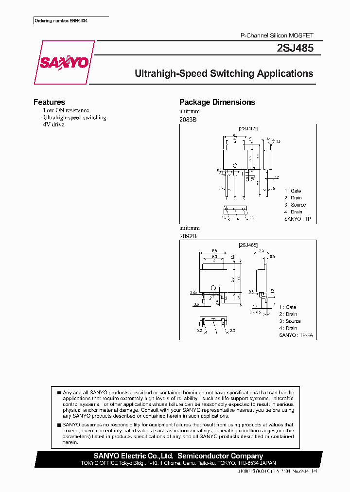 2SJ485_12895.PDF Datasheet