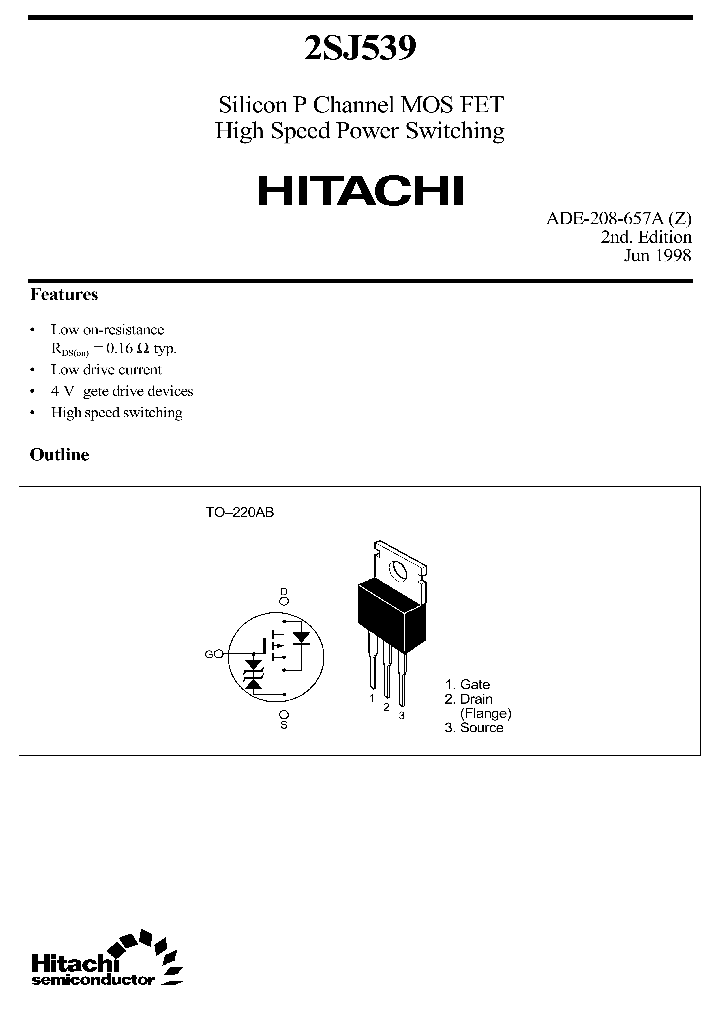 2SJ539_12947.PDF Datasheet