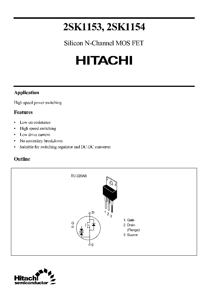 2SK1153_12428.PDF Datasheet