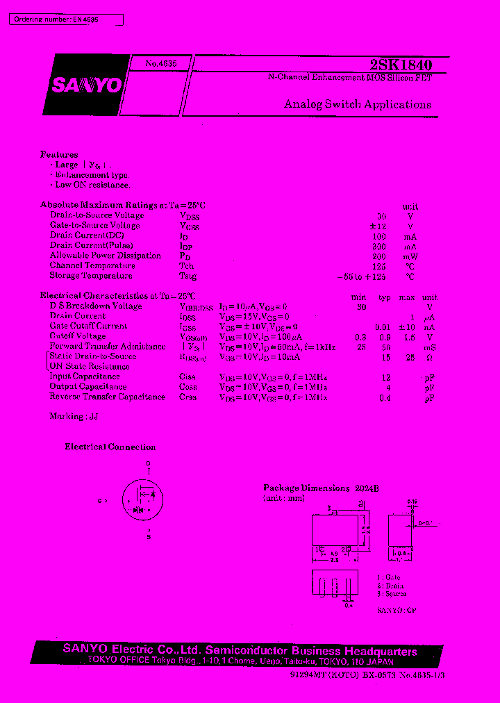 2SK1840_192699.PDF Datasheet