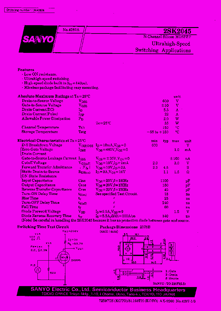 2SK2045_11193.PDF Datasheet