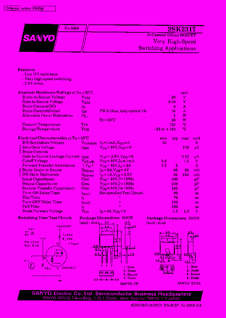 2SK2317_191378.PDF Datasheet
