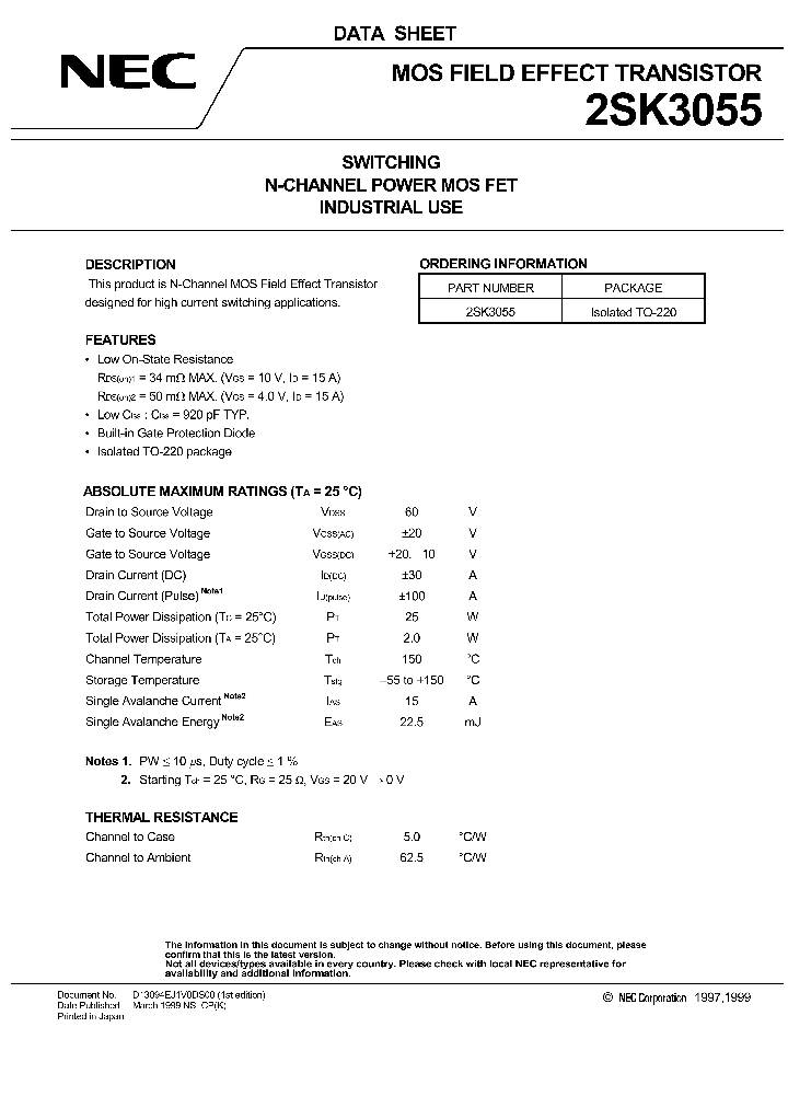 2SK3055_161657.PDF Datasheet