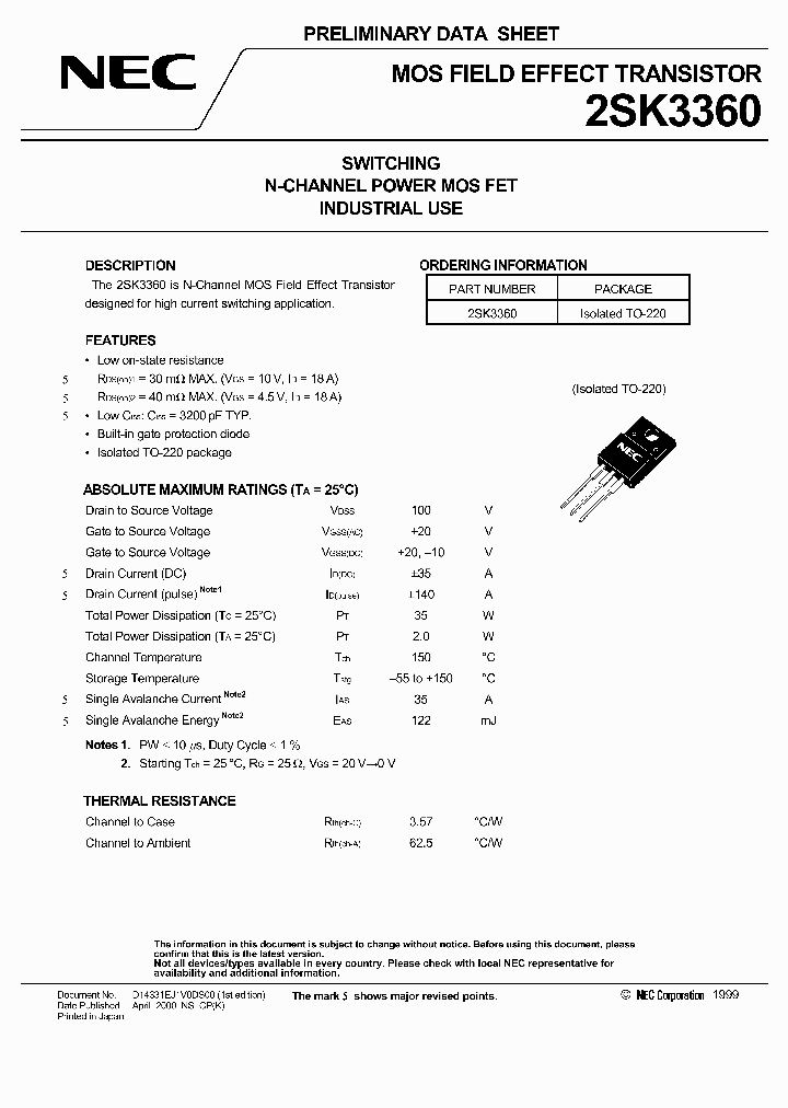 2SK3360_167666.PDF Datasheet