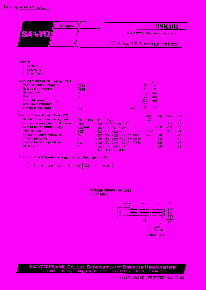 2SK404_12462.PDF Datasheet