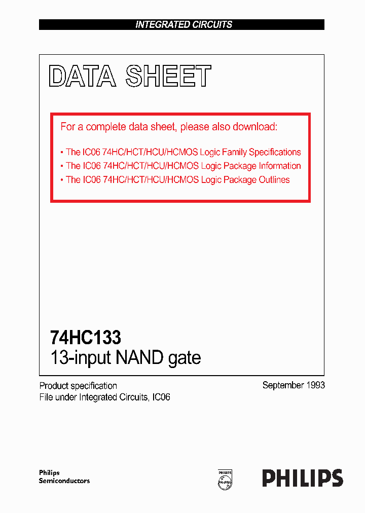 74HC133_150896.PDF Datasheet