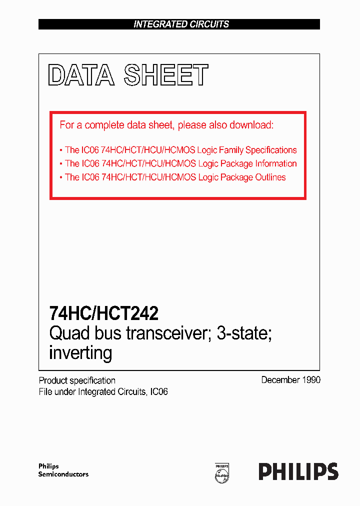 74HCT242_13941.PDF Datasheet
