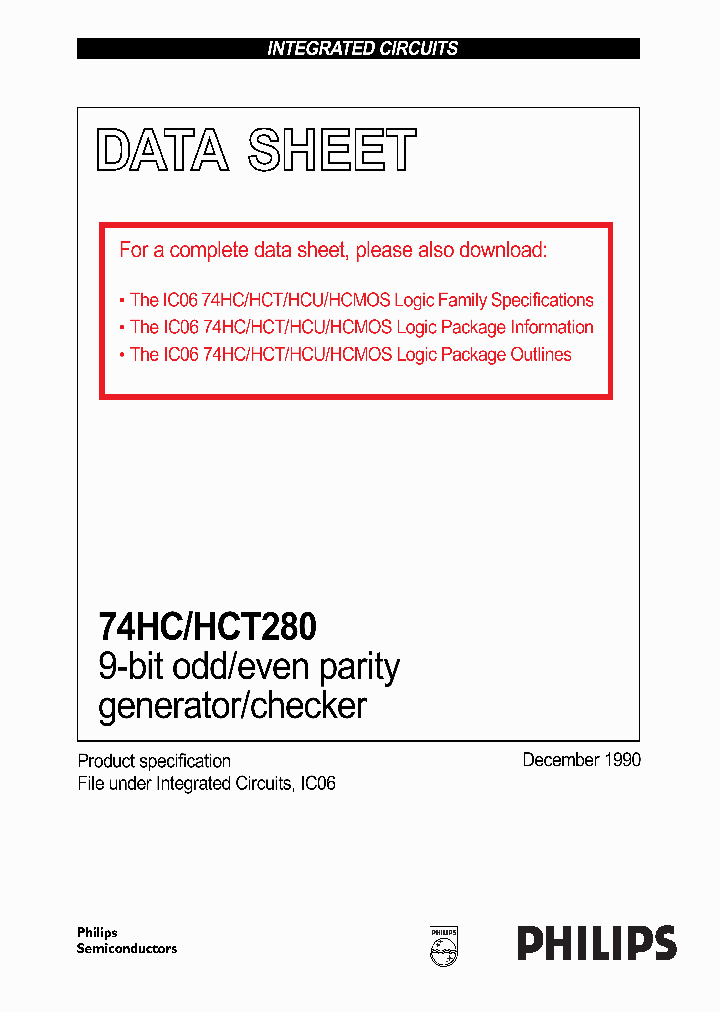 74HCT280_13957.PDF Datasheet