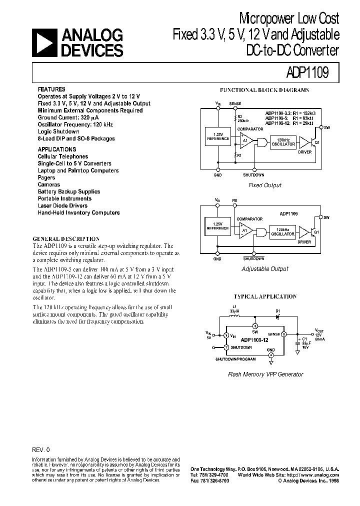 ADP1109_82139.PDF Datasheet