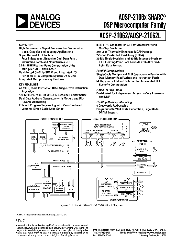 ADSP-21062_21380.PDF Datasheet