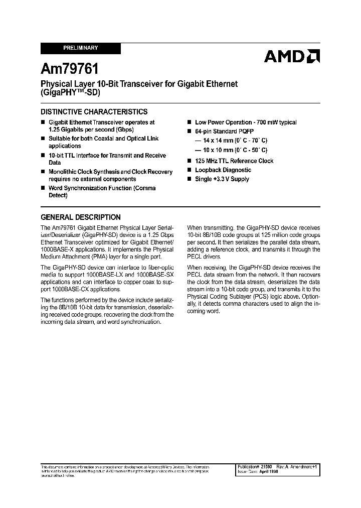 AM79761_6540.PDF Datasheet