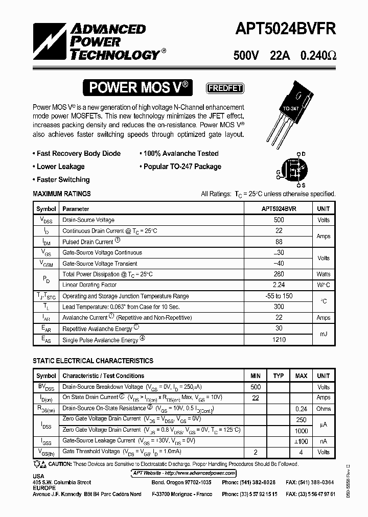 APT5024BVFR_42279.PDF Datasheet