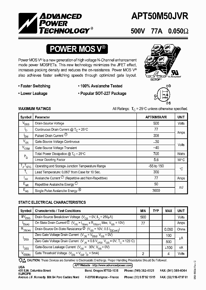 APT50M50JVR_42308.PDF Datasheet