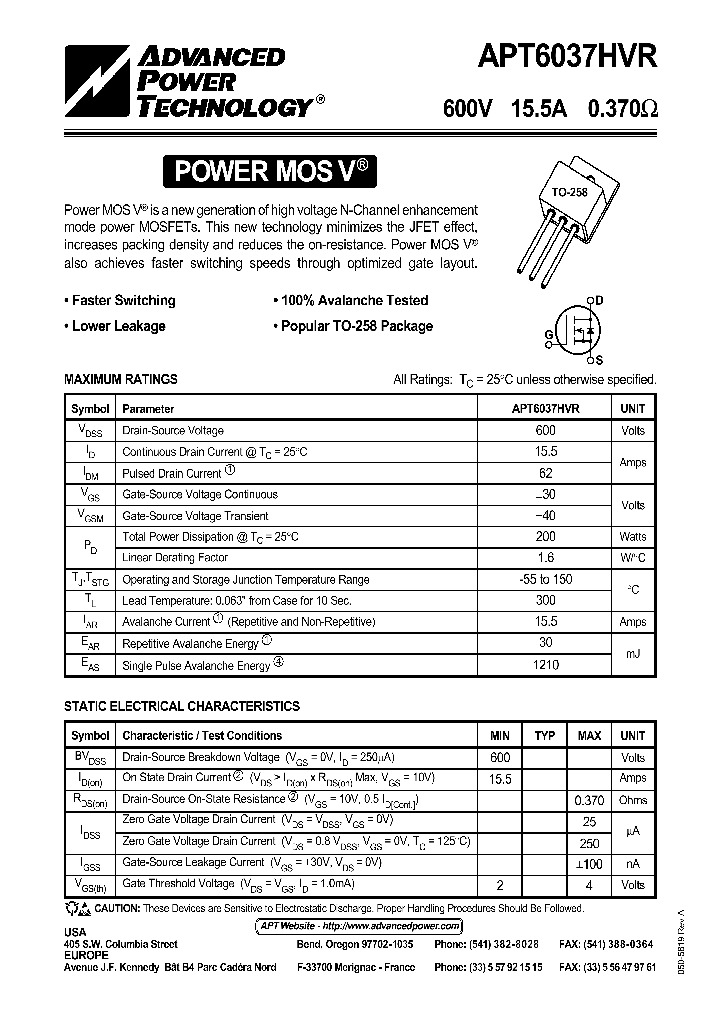 APT6037HVR_73478.PDF Datasheet