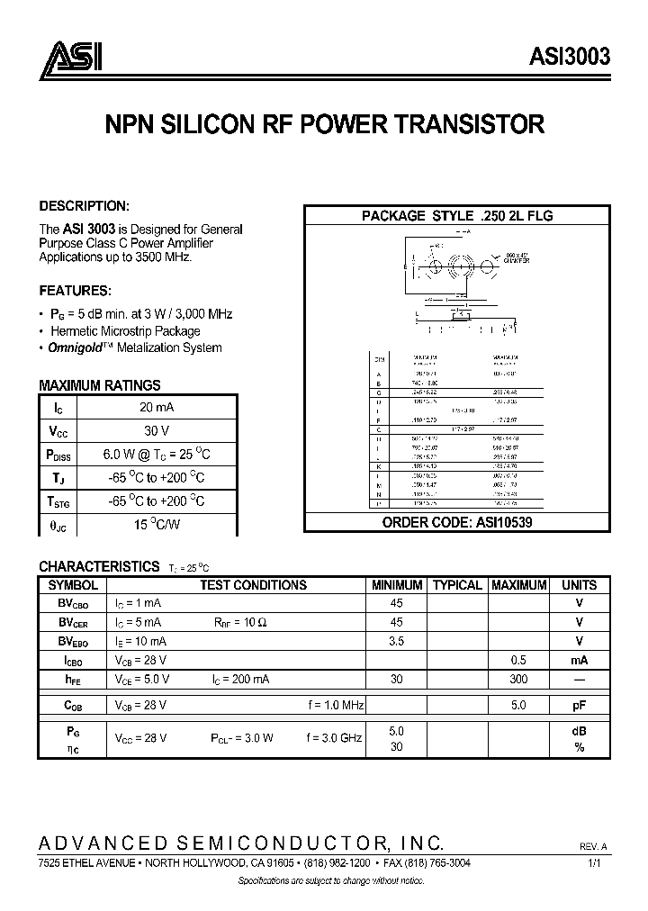 ASI10539_91150.PDF Datasheet