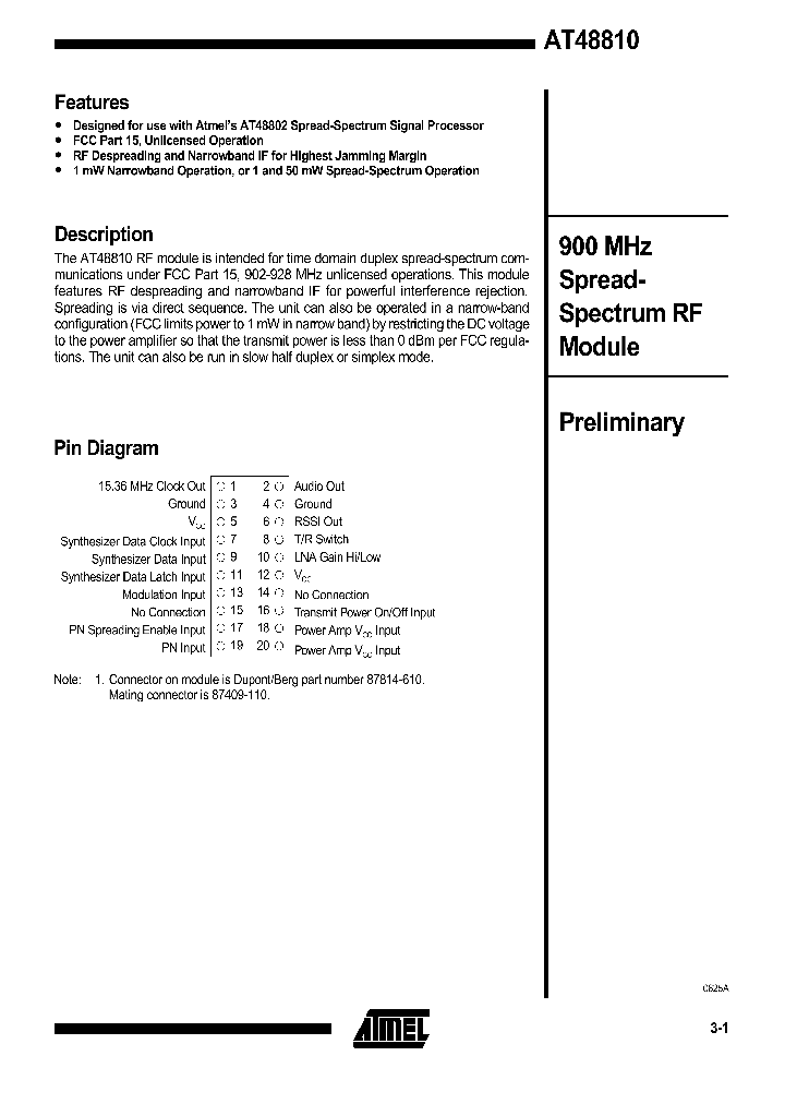 AT48810_73058.PDF Datasheet