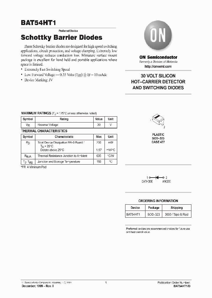 BAT54HT1_173368.PDF Datasheet