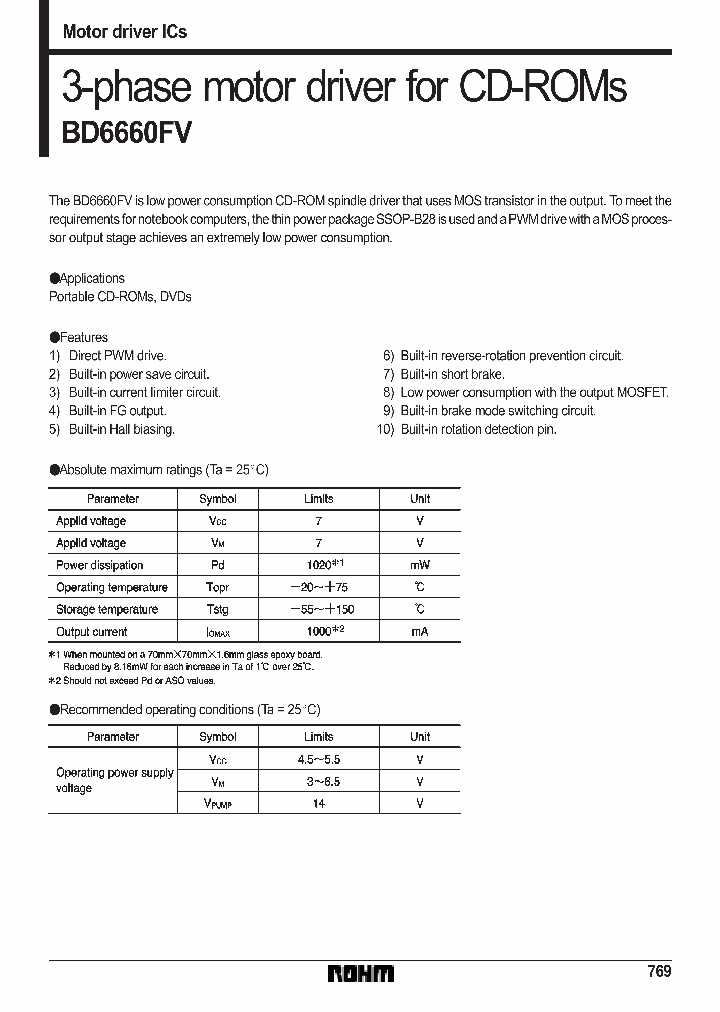 BD6660FV_39802.PDF Datasheet