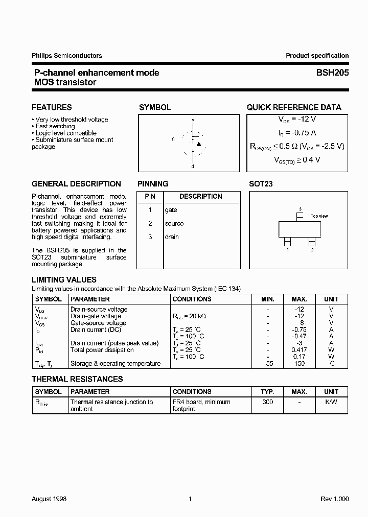 BSH205_167157.PDF Datasheet
