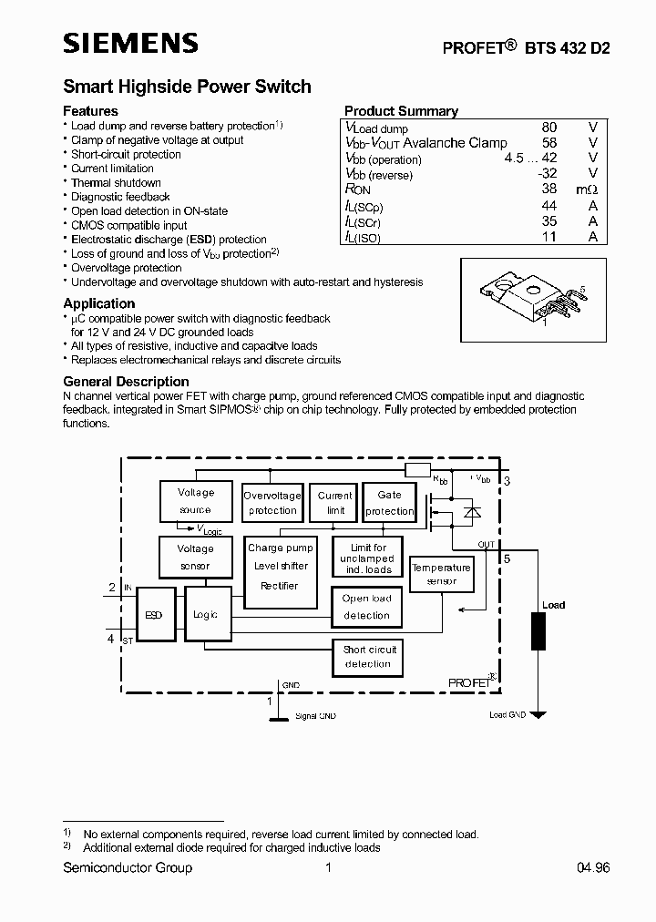 BTS432D2_64513.PDF Datasheet
