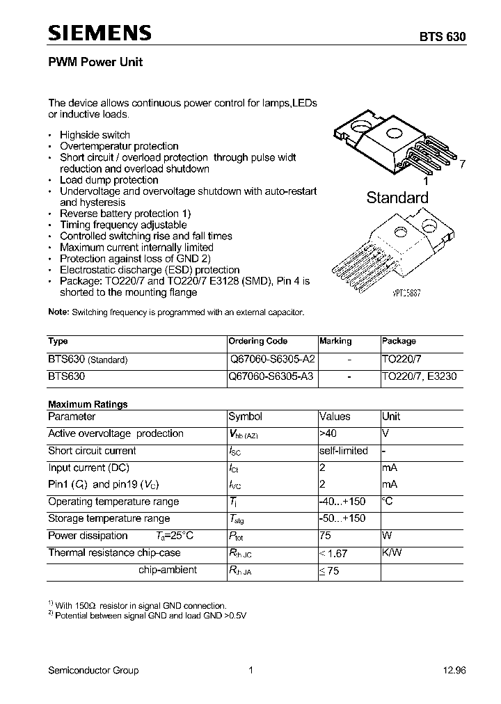 BTS630_63115.PDF Datasheet