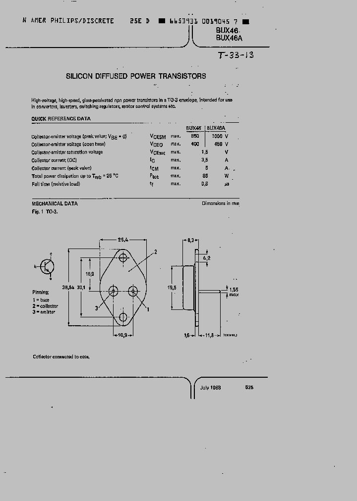 BUX46_8558.PDF Datasheet