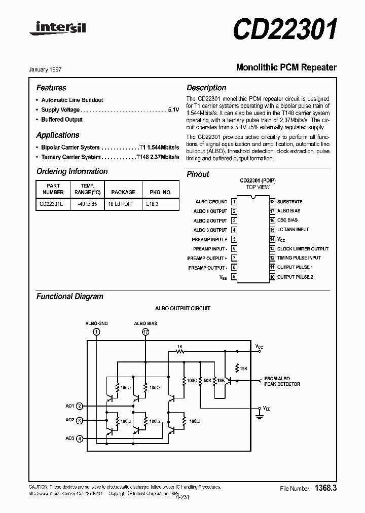 CD22301_110999.PDF Datasheet