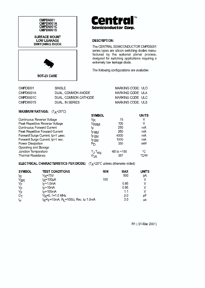 CMPD6001_94044.PDF Datasheet