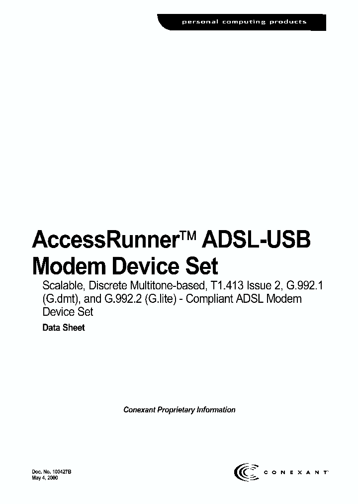 CX20431-21_50803.PDF Datasheet