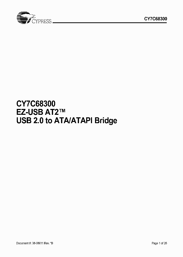 CY7C68300_114633.PDF Datasheet