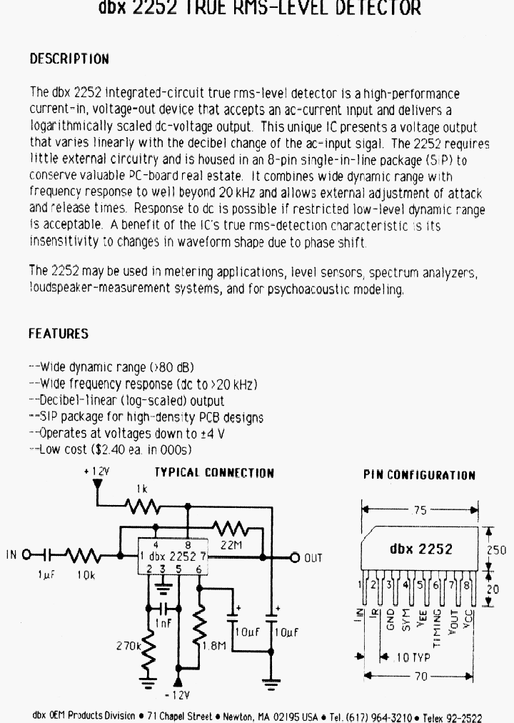 DBX2252_161132.PDF Datasheet