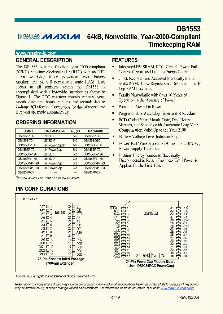 DS1553WP-150_192568.PDF Datasheet