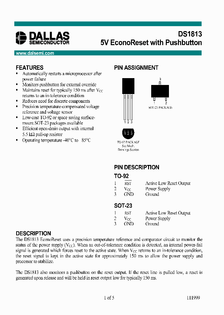 DS1813_145594.PDF Datasheet