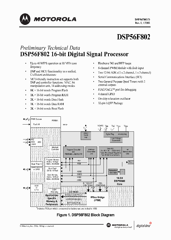 DSP56F802_165674.PDF Datasheet