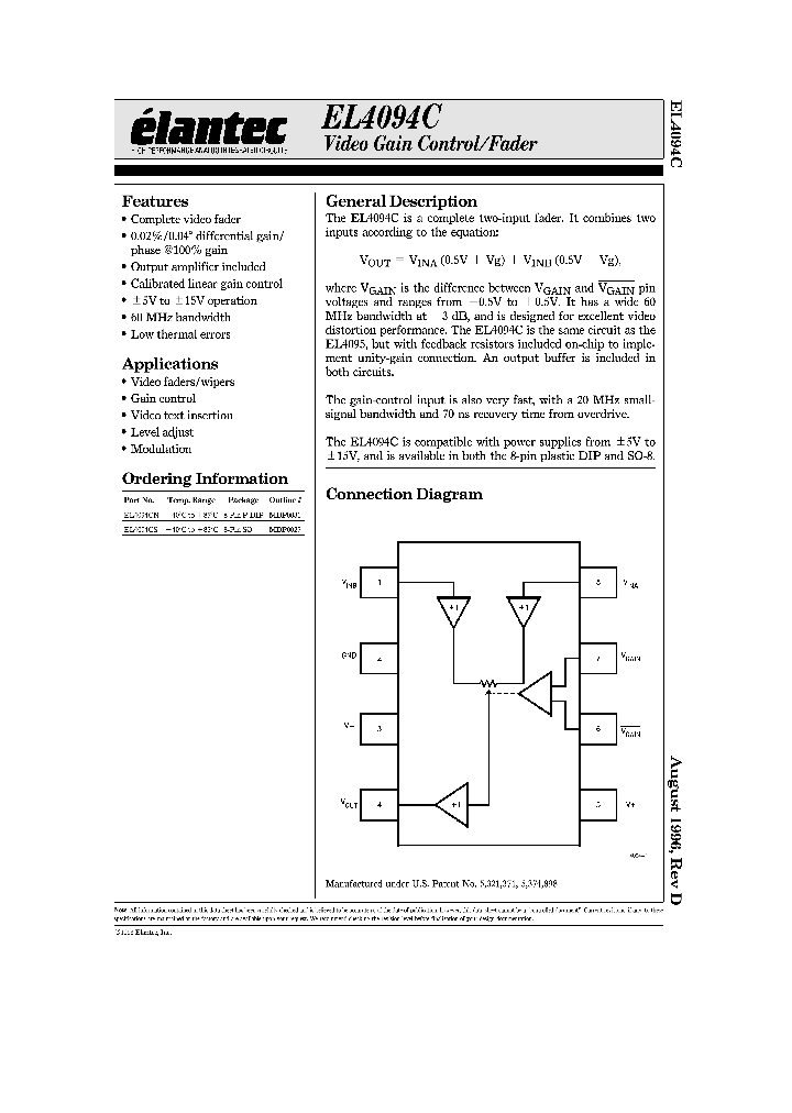 EL4094_136959.PDF Datasheet