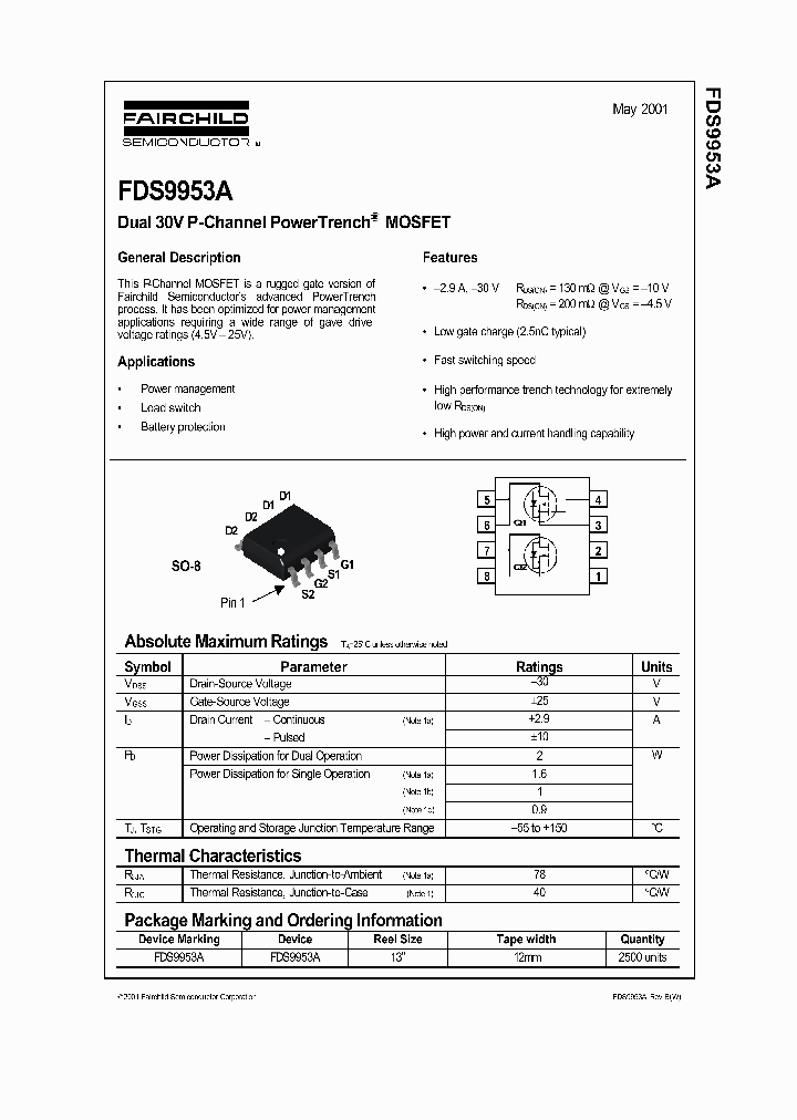 FDS9953A_158412.PDF Datasheet