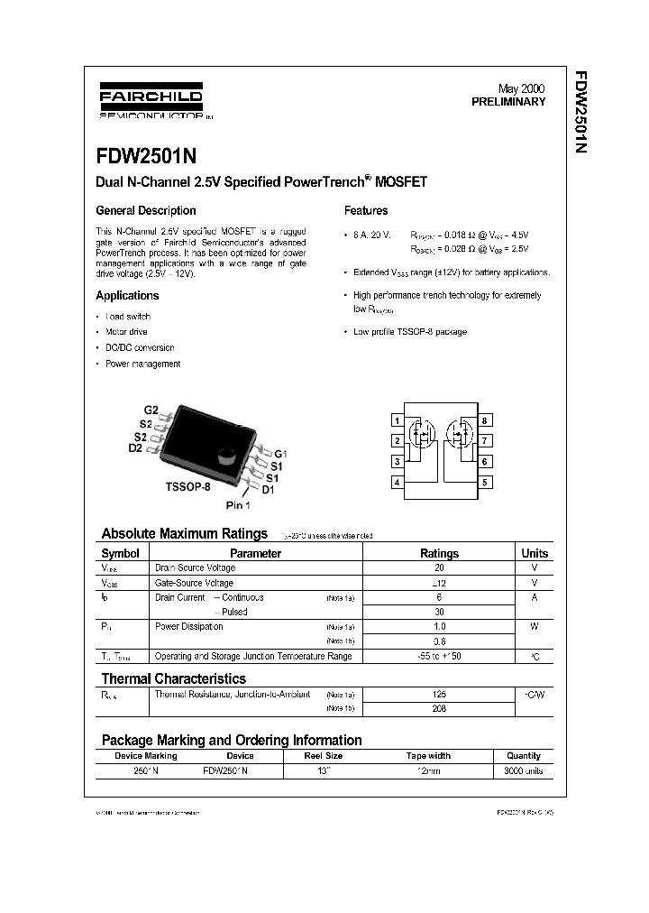 FDW2501N_53254.PDF Datasheet