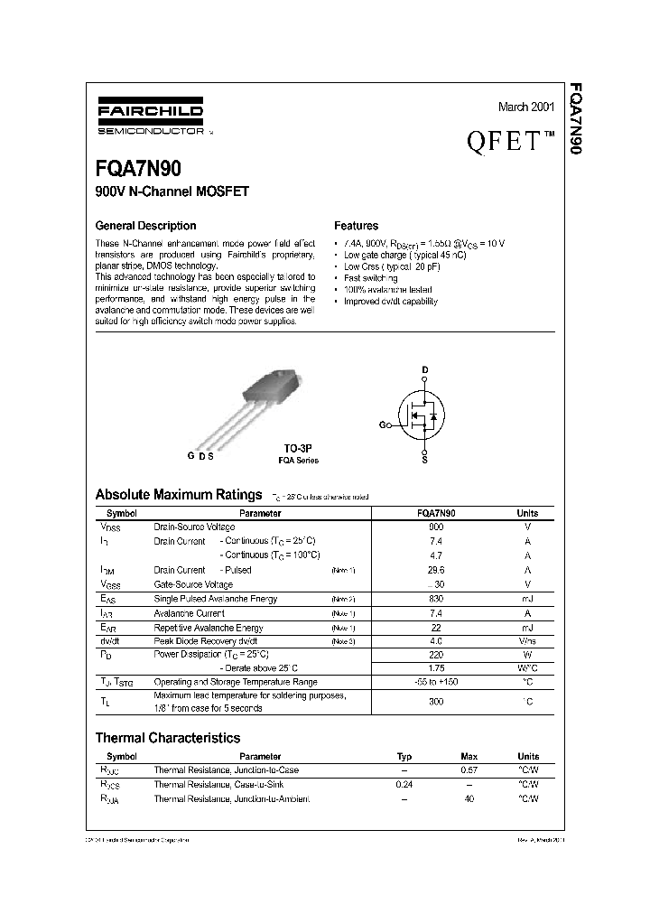 FQA7N90_191138.PDF Datasheet