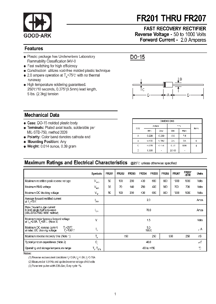 FR207-STR_159843.PDF Datasheet