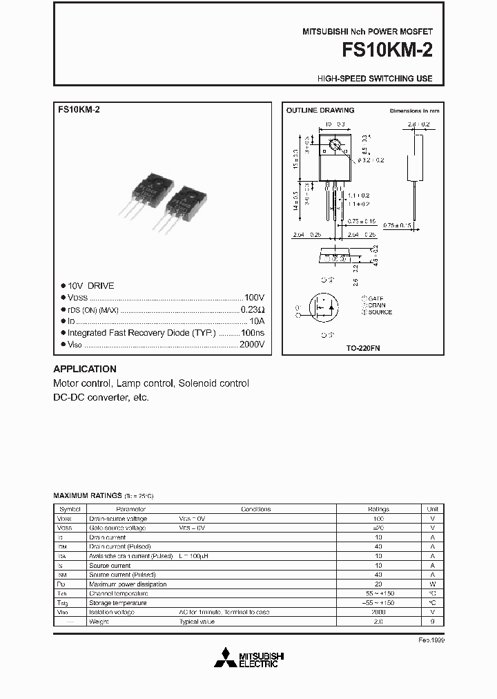 FS10KM-2_187857.PDF Datasheet