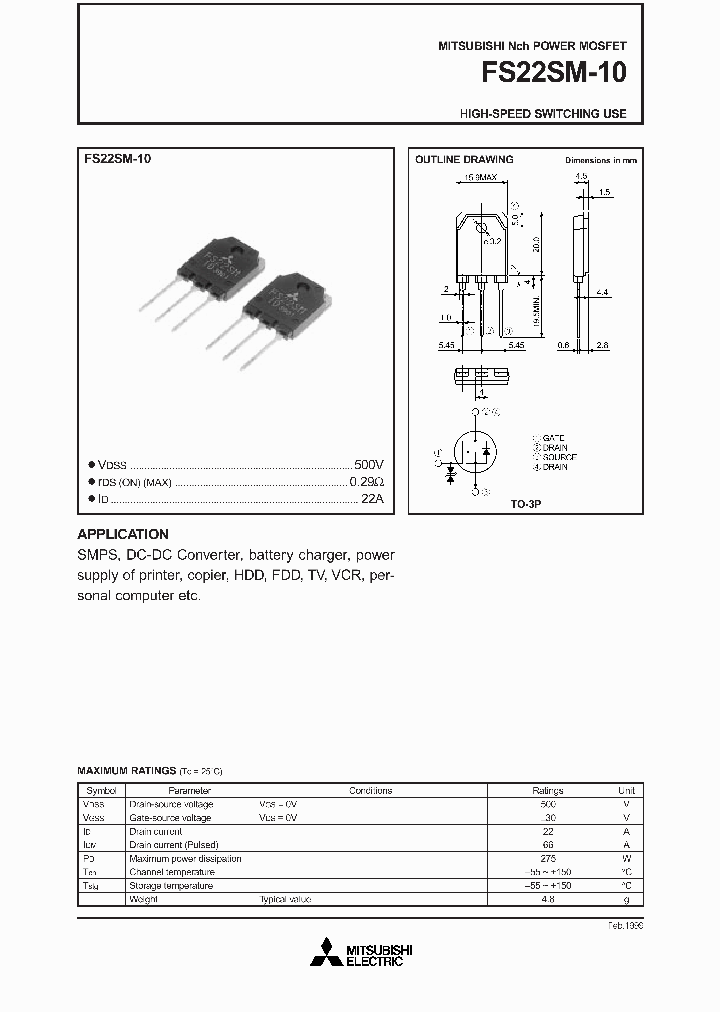 FS22SM-10_185666.PDF Datasheet